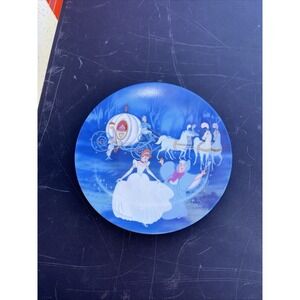 1988 Knowles Disney Cinderella Collector Plate Bibbidi-Bobbidi-Boo 8.5 in No Box